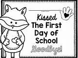 Printable Kissing Hand Coloring Page Sketch sketch template