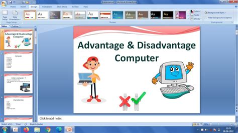 Advantage & Disadvantage of Computer PowerPoint Presentation | How to make PowerPoint ...