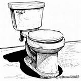 Toilet Coloring Pages  Free & Printable sketch template
