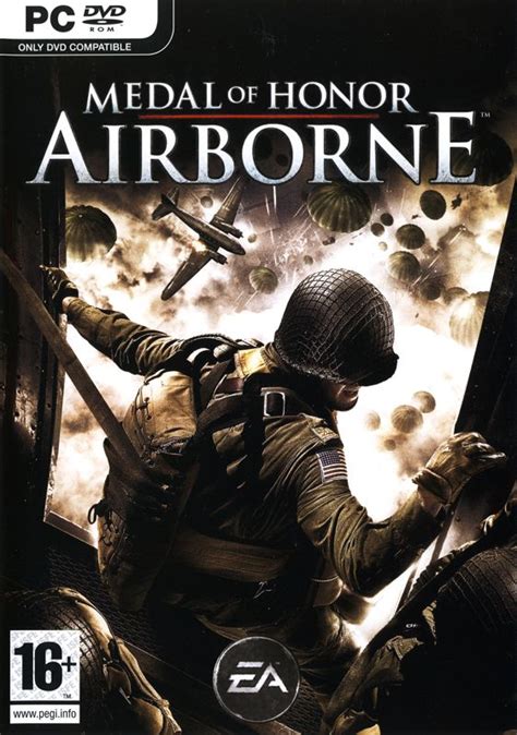 Medal of Honor: Airborne (2007) box cover art - MobyGames