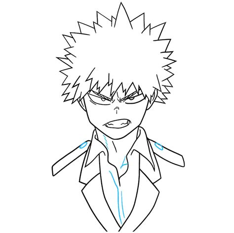 My Hero Academia Bakugo Drawing - Evans Buseareped