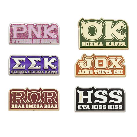 Monsters University Fraternity Pin Set - Disney Pins Blog