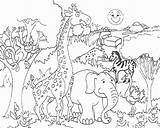 Zoo Coloring Pages  ColoringBay sketch template