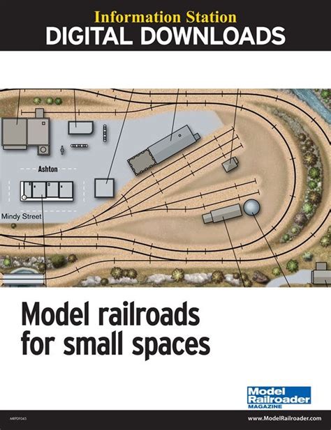 Model railroads for small spaces | ModelRailroader.com | Model railway track plans, Model trains ...