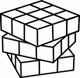 Rubiks Cube Coloring Pages  Best For Kids sketch template