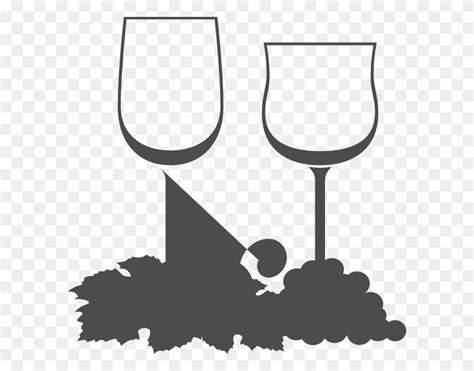 Wine Glasses Png Clip Arts For Web - Wine Clipart Black And White ...