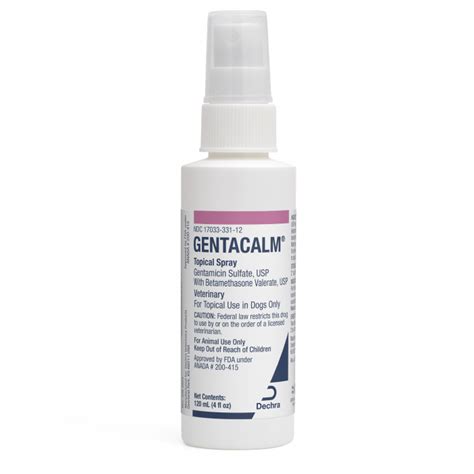 GENTACALM SPRAY - First Veterinary Supply