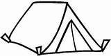 Coloring Page Tent  MateoropEvans sketch template