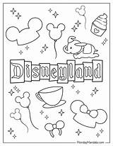 Disney Snacks Coloring Page Pages sketch template