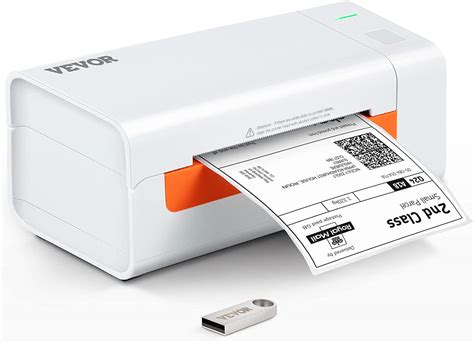 VEVOR Thermal Label Printer, Shipping Label Printer for 4" x 6" Labels, USB Connection ...