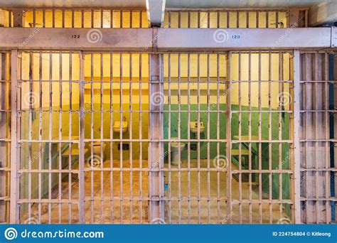 Interior View of the Cell House of Alcatraz Island Editorial Stock Image - Image of city ...