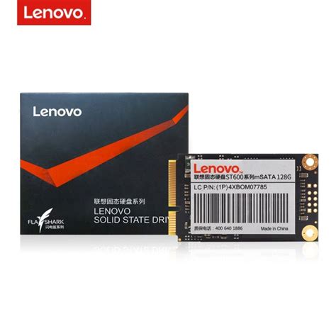 Lenovo mSATA SSD 1TB 128GB 256GB 512GB Ssd Drive 6Gbps 3D NAND Internal ...