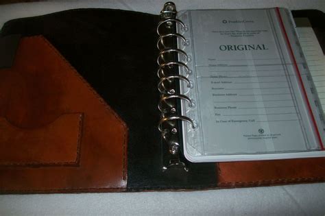 Hand Made Custom Leather Planner/Binder by Kerry's Custom Leather | CustomMade.com