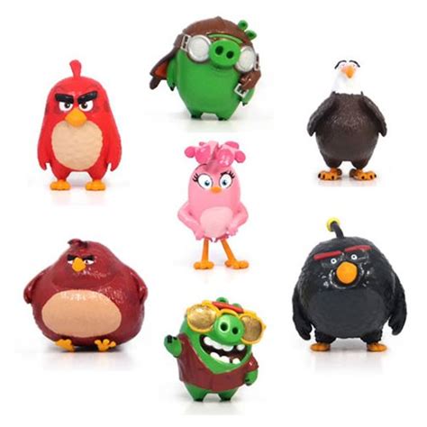 Angry Birds Movie Mini-Figure 7-Pack Set A, Not Mint