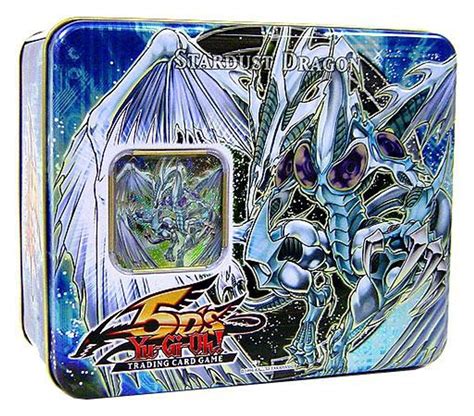 YuGiOh YuGiOh 5Ds 2008 Series 1 Stardust Dragon Tin Set Konami - ToyWiz