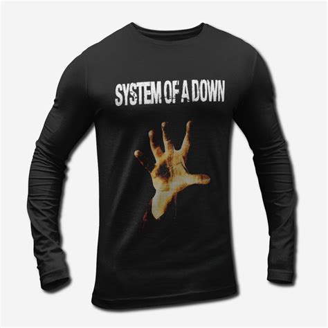 System of A Down Hand Long Sleeve T-Shirt, System of A Down Alternative Metal Merch – Metal ...