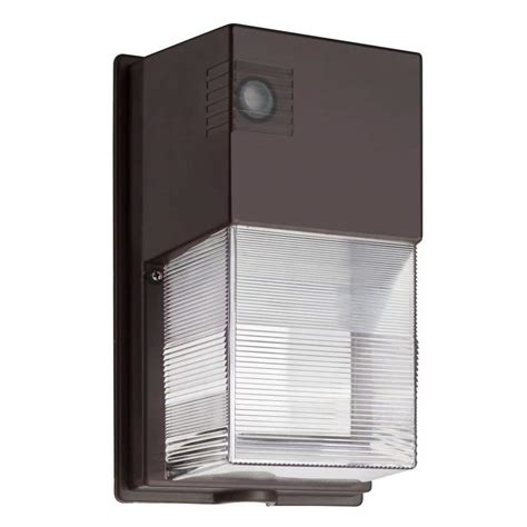 Lithonia Lighting Bronze LED Outdoor Wall-Mount Wall Pack Light-OWP LED ...