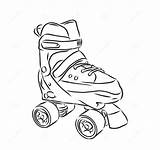 Roller Skate Coloring Pages  Cool sketch template