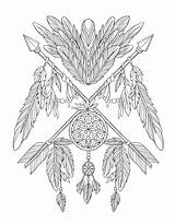 Sunflower Dream Catcher Adult Coloring Pages sketch template