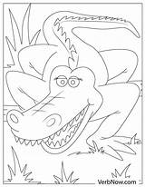 Free ALLIGATOR Coloring Pages For Download Printable PDF sketch template