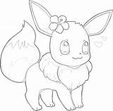 Cute Eevee Pokemon Coloring Pages  Free Printable Templates sketch template