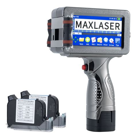 Handheld Inkjet Printers - MaxLaser