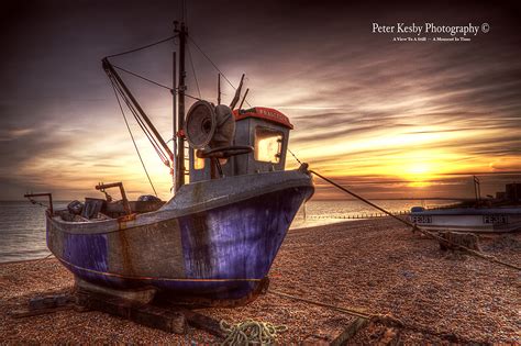 Hythe – Fishing Boat – Sunset – #2 – Peter Kesby Photography