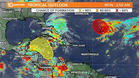 Tropical storms may develop this week in the Caribbean and Atlantic ...