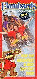 Flambards Theme Park: Vintage Flyer from season 1991