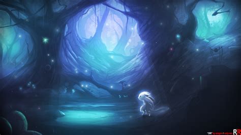 ori and the blind forest_fanart | Forest art, Concept art, Fantasy art