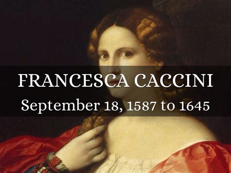 Francesca Caccini by Alexandria Sheffy-Harris