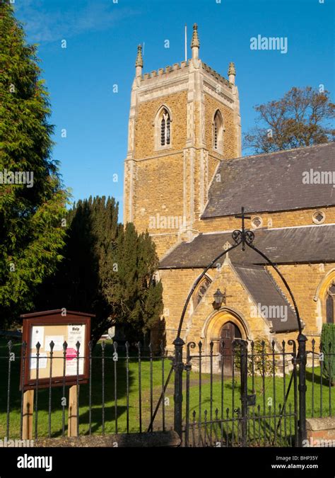 St James's Church in the village of Woolsthorpe by Belvoir ...