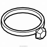 Wedding Ring Box Coloring Page Pages sketch template
