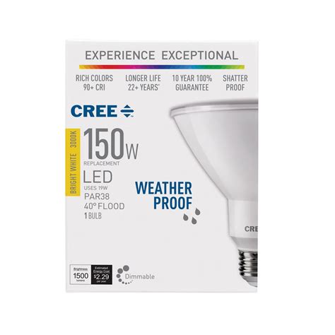 CREE LED Light Bulb 150 Watt Bright White Incandescent Bulb Dimmable | eBay