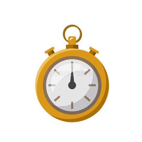 Timer Clipart. Stopwatch Vector Clipart. Stopwatch Isolated Clipart Stock Illustration ...