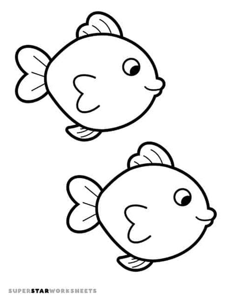 Fish Outline Printable