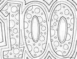 100th Birthday coloring Page 490474 sketch template