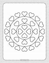 Lovin39 Valentine Hearts Alphabets Free Coloring sketch template