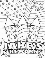 Free Printable Fireworks Coloring Pages For Kids sketch template