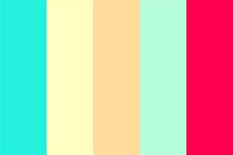 Pastel Red Color Palette