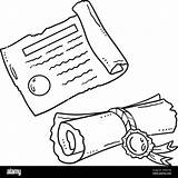 Diploma Coloring Page sketch template
