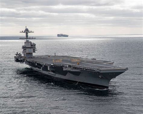 ATLANTIC OCEAN (Oct. 28, 2019) USS Gerald R. Ford (CVN - PICRYL Public Domain Search