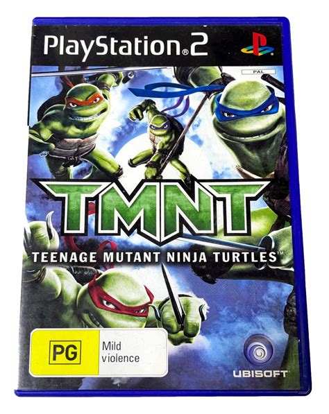 TMNT Teenage Mutant Ninja Turtles PS2 PAL *No Manual* (Preowned)