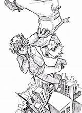 Bakugo Color In 17QQcom  Coloring Home sketch template