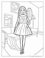 Barbie Coloring Pages For Girls Printable sketch template