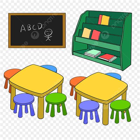 Kindergarten Classroom Clipart Hd PNG, Classroom Clipart Kindergarten Indoor Classroom ...