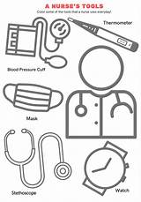 Doctor Tools Coloring Pages Drawing At GetDrawings  Free sketch template
