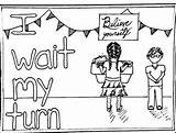Social Skills Coloring Page 3 By Colleen OKeefe  TpT sketch template