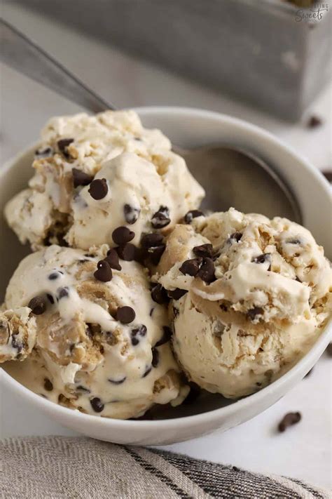 BEST Cookie Dough Ice Cream {No-Churn} - Celebrating Sweets