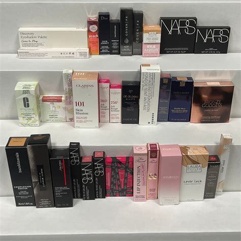 WHOLESALE ASSORTED HIGH END COSMETICS LOT BOXED - ASSORTED - 50 PIECE ...